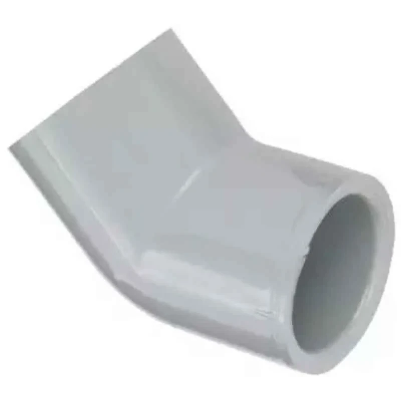 Supreme 3/4 Inch 45 Degree Plain PVC Elbow Grey | High-Durability Pipe Fitting | EnvMart