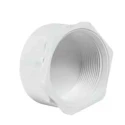 Supreme MP1G8ECT002E SCH 80 UPVC End Cap 3/4 Inch White Threaded Plain | EnvMart