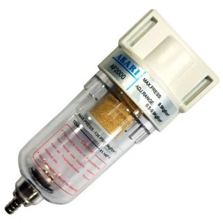 Akari AF-2000 1/4 Inch Pneumatic Airtech Type Air Filter, Industrial Filtration | EnvMart