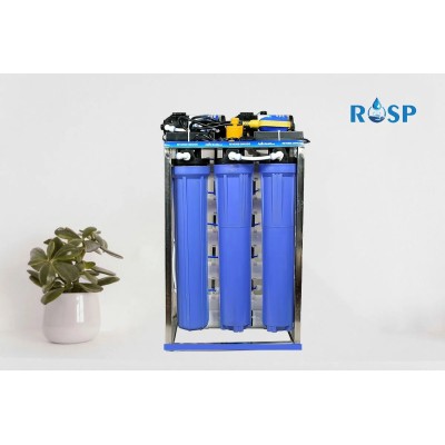 100 LPH Commercial RO Plant, Multi Stage Purification, UV, TDS, 70% Recovery | EnvMart