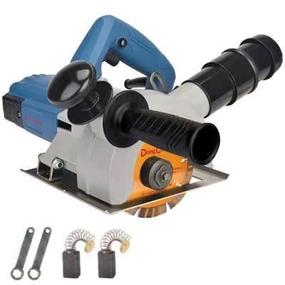 Dongcheng DZR125S 125 mm 1800 W Electric Groove Cutter, 13000 RPM | EnvMart