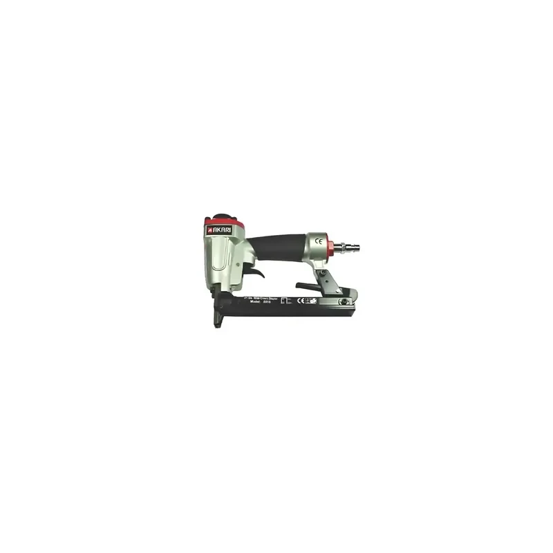 Akari 8016 Pneumatic Wide Crown Air Stapler 21 Gauge Aluminium Alloy | EnvMart
