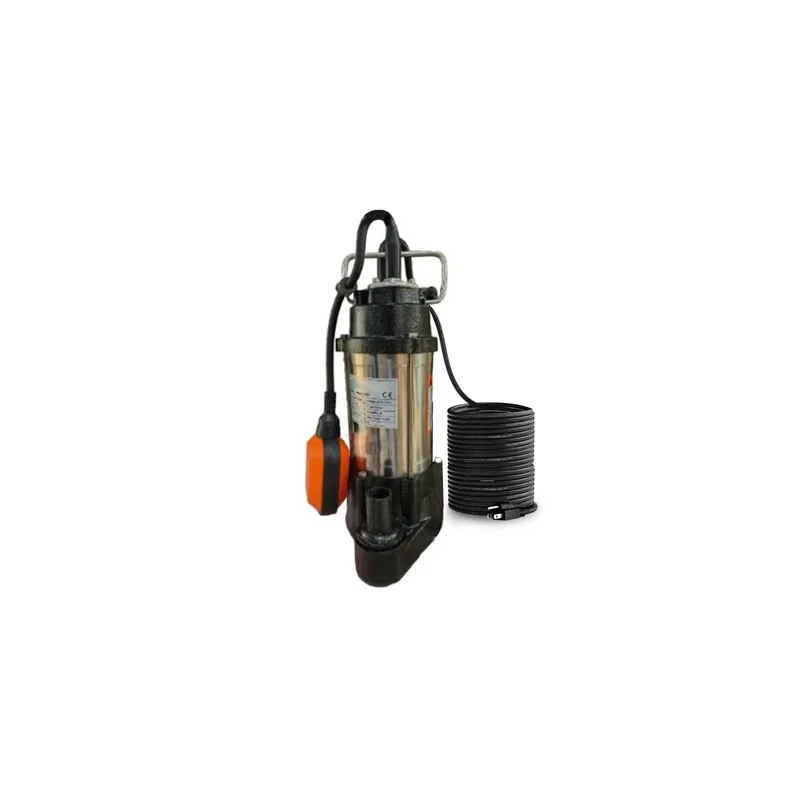 Heavy Duty Single Phase Dewatering Sewage Pump with Cutter, 0.5 HP, 5000 LPH, 7.5m Head, 220V | EnvMart