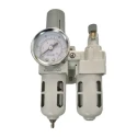 Akari AC2010-02M FR+L With Gauge and Metal Guard 1/4 Inch, Operating Pressure 2-8 Bar | EnvMart