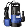 Heavy Duty 0.5Hp Single Phase PP Body Dewatering Sewage Submersible Pump, 5.5m Head, 10500 LPH