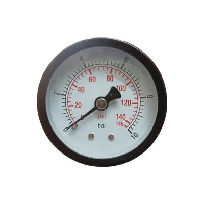 Pressure Gauge 50 mm Dial 0–7 kg/cm² Bottom Mount 1/4" BSP for Water Pump | EnvMart