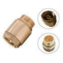 1 Inch Brass Non-Return Valve (NRV), Threaded, 0.10 kg | Fluid Control | EnvMart