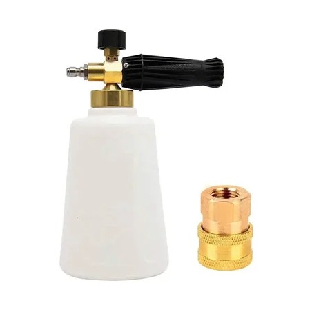 Heavy Duty Foam Cannon for Pressure Washer, Wide Neck, Adjustable Nozzle, 700g, China | EnvMart