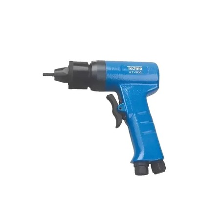 Techno AT-906 Pneumatic Air Rivet Nut Gun 4–6 mm, 3 Nose Pieces, 1500 RPM | EnvMart