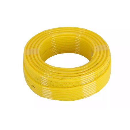 Akari KR-14X10 Yellow Polyurethane Tube, 14 mm OD, 10 mm ID, 200 m Roll | EnvMart