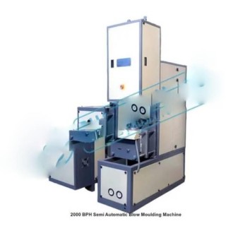 Semi Automatic Blow Moulding Machine 2000 BPH 2 Cavity PET 26 kW | EnvMart