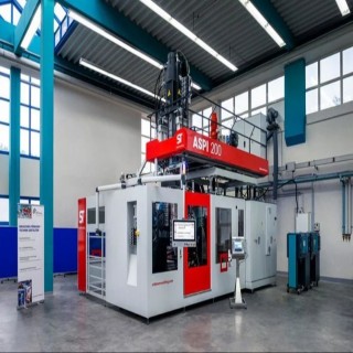 Fully Automatic 3D Suction Blow Molding Machine 3 L 5 Heating Zones | EnvMart
