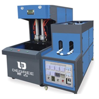 Semi Automatic PET Bottle Blow Molding Machine DEG-3L, 2 Cavity, 900 BPH, 10KW | EnvMart