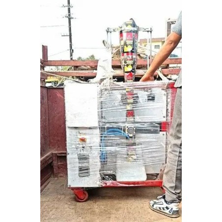 Automatic Food Packaging Machine Dpm 2022, S.Steel, 8ft x 3ft, Auger Filling, 2000–2500 Pouch/Hr | EnvMart