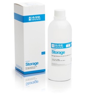 Hanna HI70300L Electrode Storage Solution 500 mL, pH & ORP Maintenance | EnvMart