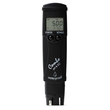 Hanna HI98130 Combo pH/Conductivity/TDS Tester High Range, Waterproof Multi-Parameter Meter | EnvMart