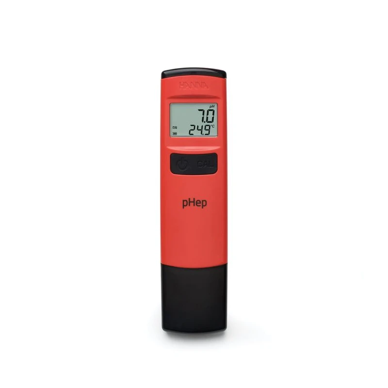 Hanna HI98107 Waterproof Pocket pH Tester 0.1 pH Resolution, ±0.1 pH Accuracy, LCD Display | EnvMart