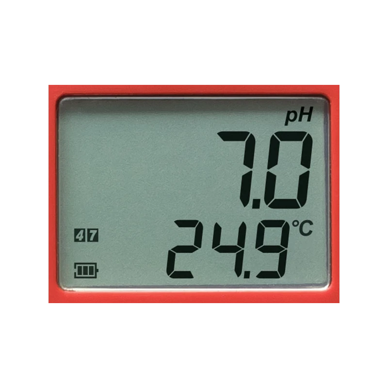 Hanna HI98107 Waterproof Pocket pH Tester 0.1 pH Resolution, ±0.1 pH Accuracy, LCD Display | EnvMart