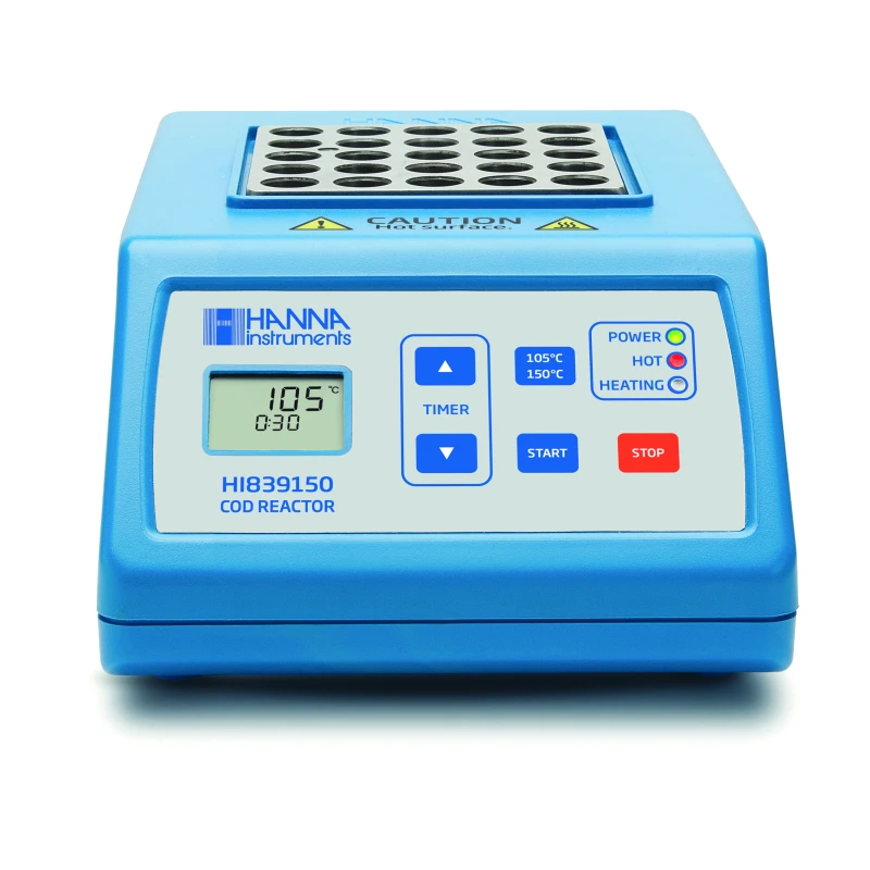 HI839150-02 COD Reactor, 25 Vial, Dual Temp Laboratory Thermo-Reactor | EnvMart