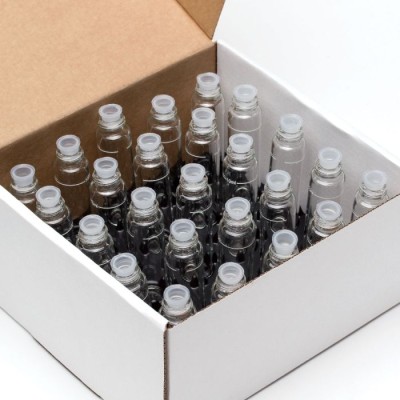 HI731359 Round Glass Replacement Cuvettes 10 mL Set of 25 | Maple Syrup Grader Accessories | EnvMart