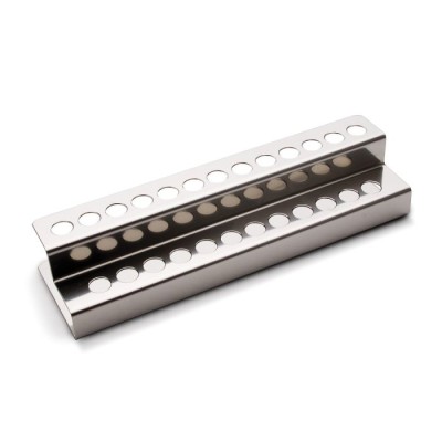Stainless Steel Test Tube Cooling Rack HI740216, 25 Vial | Lab Accessory | EnvMart