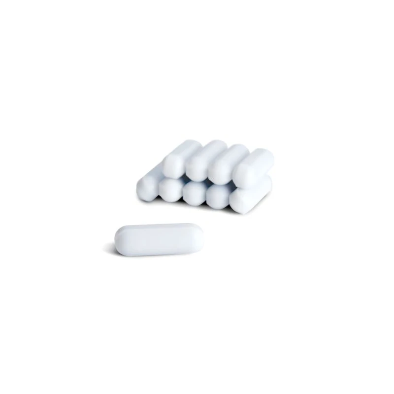 Magnetic Stir Bars Set of 10, 50 mm x 7 mm, PTFE Coated, Medium Size, HI731320 | EnvMart