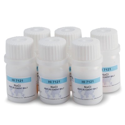 NaCl Calibration Salt HI7121/P for HI7102, 75.4% RH, 33g Bottle, Pack of 6 | EnvMart