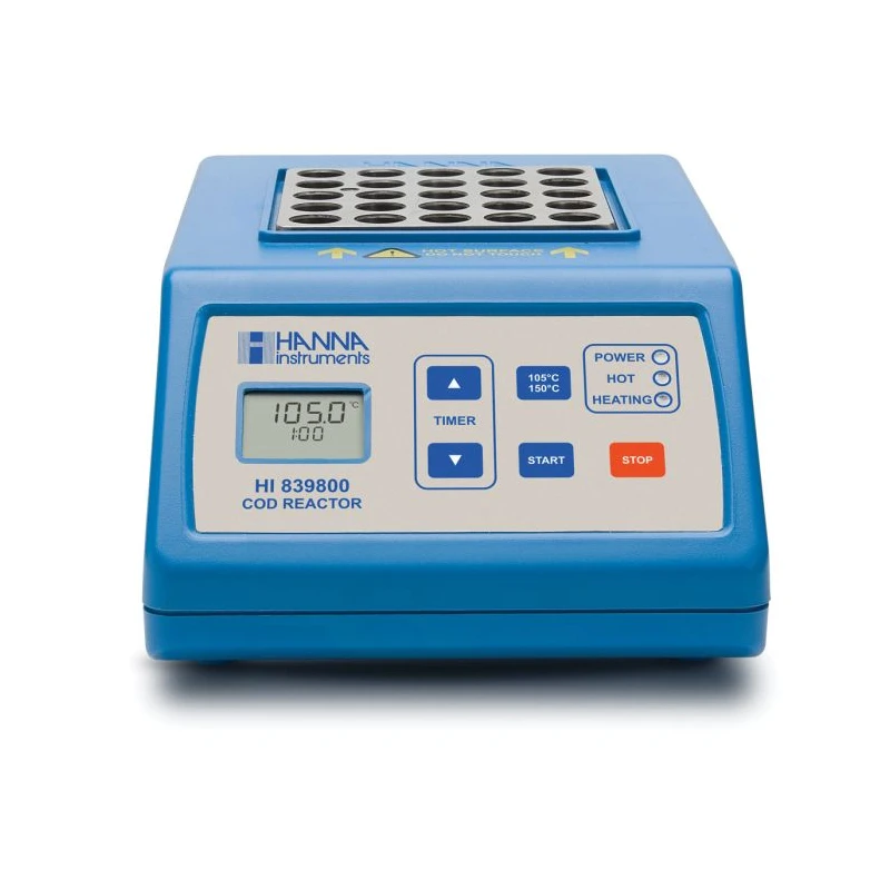 HI839800 COD Test Tube Heater, Digital Thermoreactor, 25 Vial Block, 250W | EnvMart