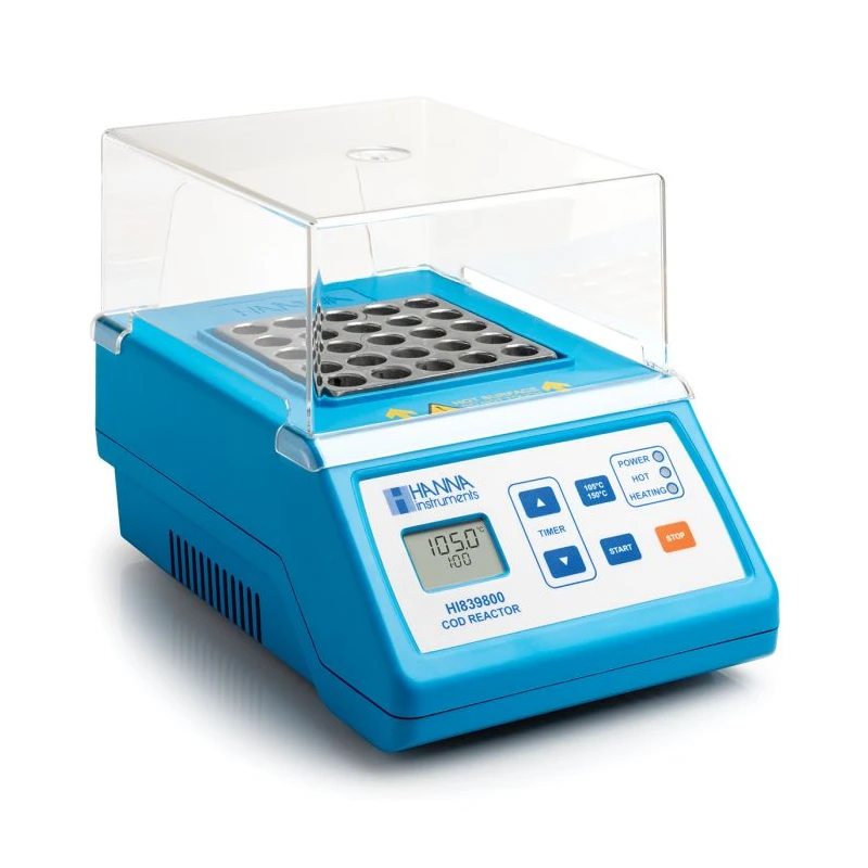 HI839800 COD Test Tube Heater, Digital Thermoreactor, 25 Vial Block, 250W | EnvMart