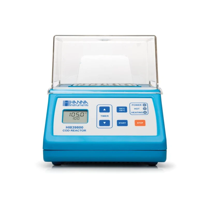 HI839800 COD Test Tube Heater, Digital Thermoreactor, 25 Vial Block, 250W | EnvMart