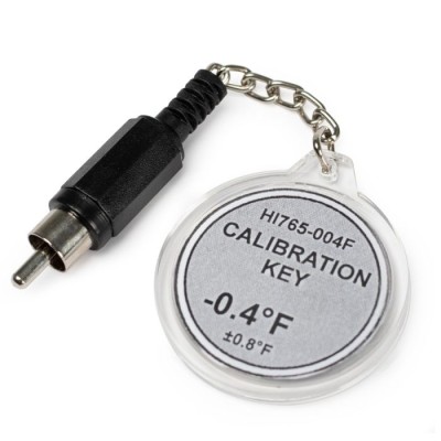 Hanna HI765-004F Calibration Check Key for Thermistor Thermometers -0.4°F | EnvMart