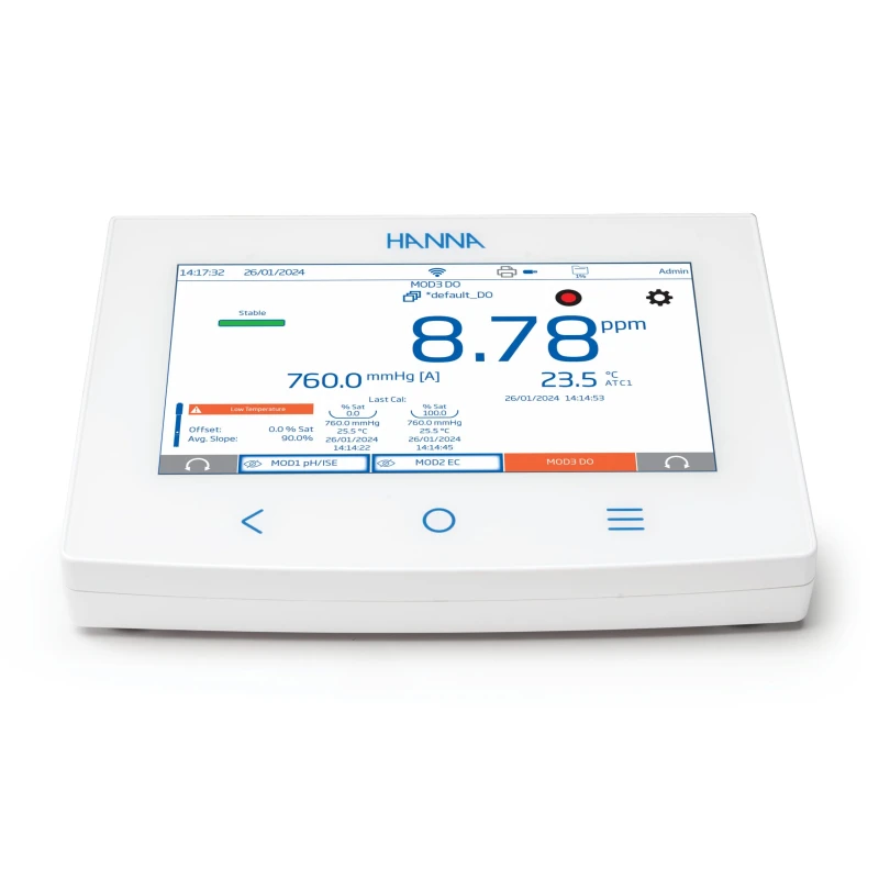 Multiparameter Modular System HI6000 Benchtop for pH/ORP/ISE/EC/DO Measurement | EnvMart