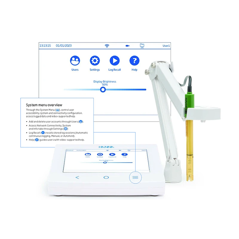 Hanna HI6421 Advanced Dissolved Oxygen Benchtop Meter with Optical DO Probe | EnvMart