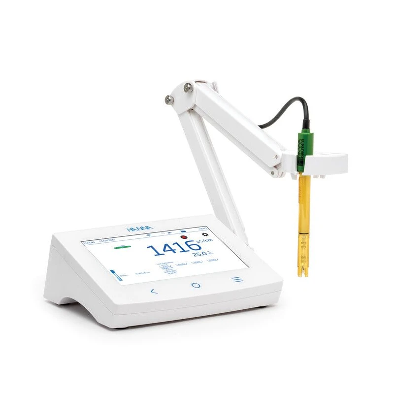 HI6321 Advanced Conductivity Benchtop Meter, Multi-Parameter Touchscreen | EnvMart