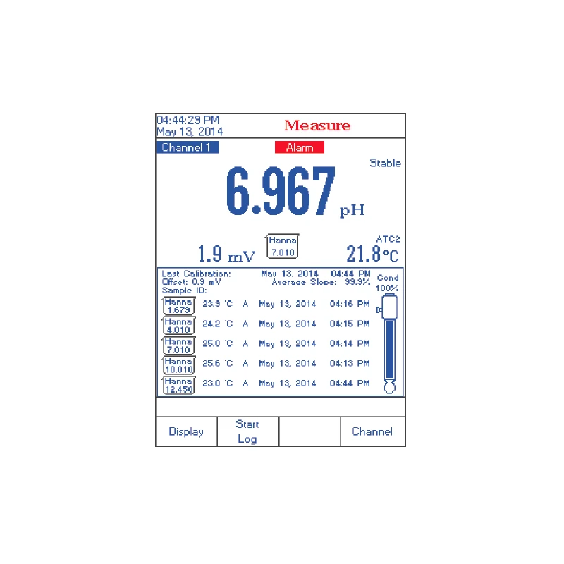 Hanna HI5221 Laboratory Research Grade Benchtop pH/mV Meter, 0.001 pH Resolution | EnvMart