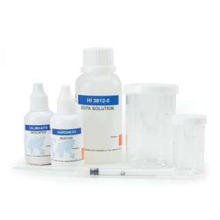 HI3812 Total Hardness Chemical Test Kit, 0.0–30.0 & 0–300 mg/L, 100 Tests | EnvMart