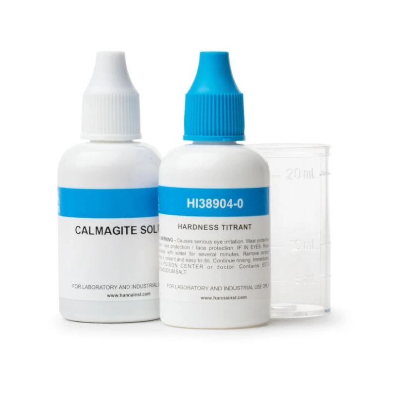 Pool Line Quick Total Hardness Chemical Test Kit HI38904, 0–800 ppm, Drop-Count Titration | EnvMart