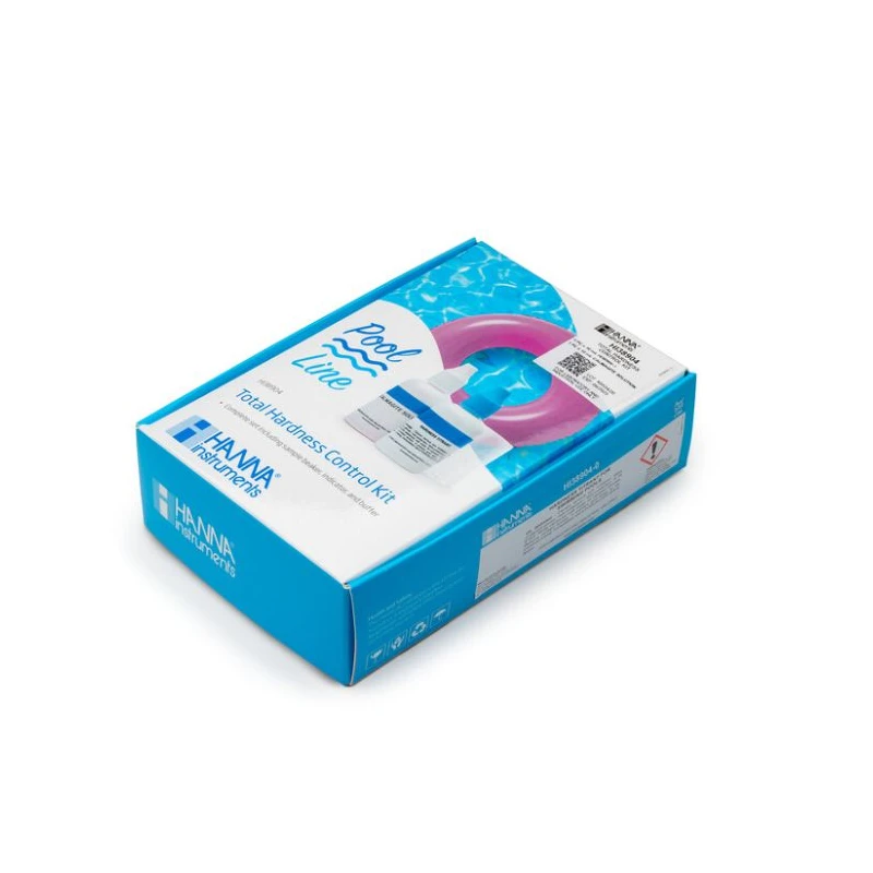 Pool Line Quick Total Hardness Chemical Test Kit HI38904, 0–800 ppm, Drop-Count Titration | EnvMart