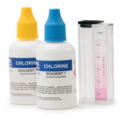 HI3829F Free Chlorine Test Kit DPD Method 0.0–2.0 mg/L 50 Tests Colorimetric | EnvMart