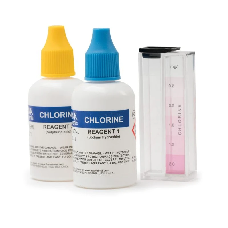 HI3829F Free Chlorine Test Kit DPD Method 0.0–2.0 mg/L 50 Tests Colorimetric | EnvMart