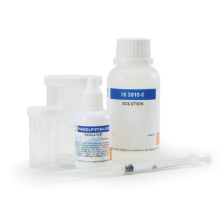 HI3818 Laboratory Carbon Dioxide Chemical Test Kit, 0–100 mg/L CO₂, 110 Tests | EnvMart