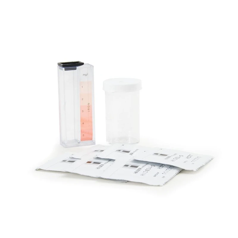 HI3834 Iron (Fe²⁺ & Fe³⁺) Chemical Test Kit 0–5 mg/L, 50 Tests, Phenanthroline | EnvMart