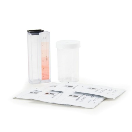 HI3834 Iron (Fe²⁺ & Fe³⁺) Chemical Test Kit 0–5 mg/L, 50 Tests, Phenanthroline | EnvMart