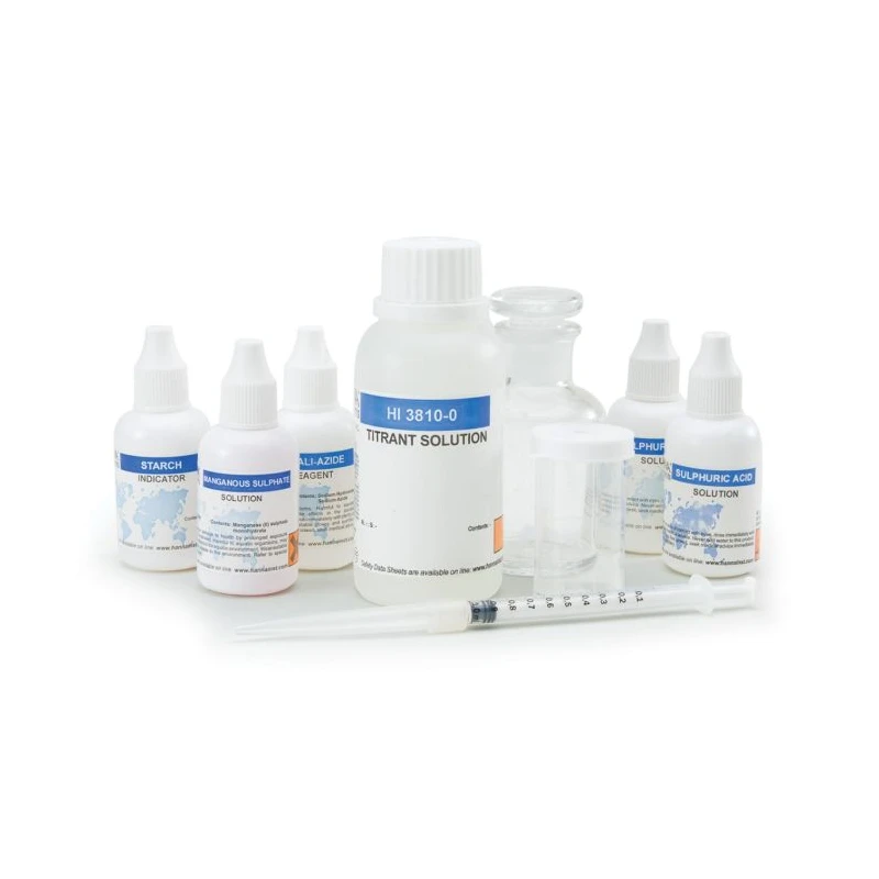 HI3810 Dissolved Oxygen Chemical Test Kit, 0–10 mg/L, 110 Tests | EnvMart