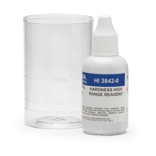 HI3842 Total Hardness (400–3000 mg/L) Test Kit, EDTA, 50 Tests | EnvMart