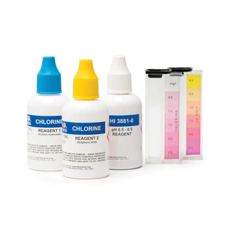 HI3887 Swimming Pool Chemical Test Kit | Free Chlorine & pH Analysis, 150 Tests | EnvMart