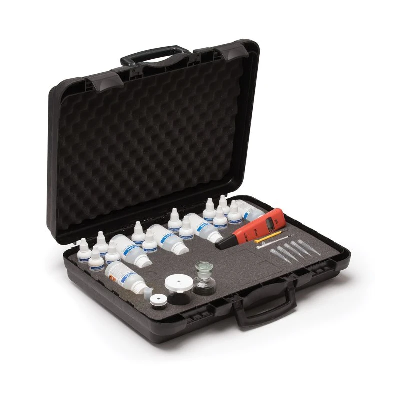 Hanna HI3823 Marine Test Kit for Six Parameters – Alkalinity, CO₂, Hardness, DO, pH, Salinity | EnvMart