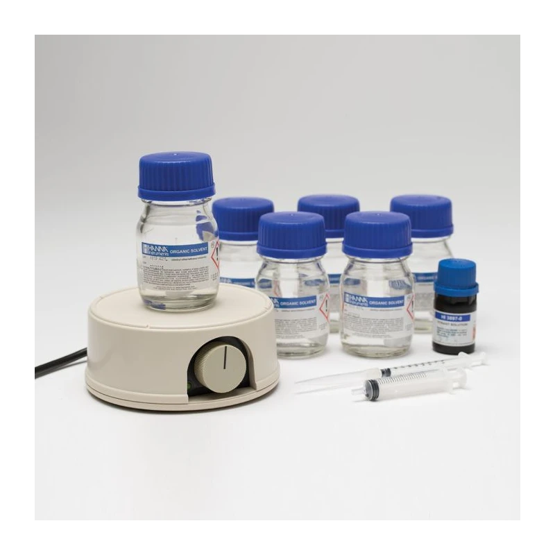 Olive Oil Acidity Test Kit HI3897 Titration Kit, 0–1% Range, 6 Tests | EnvMart