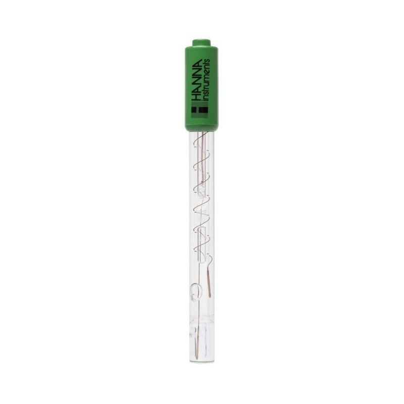 Flat Tip pH Electrode HI1413B, Surface & Skin, Glass, 0–12 pH, BNC | EnvMart