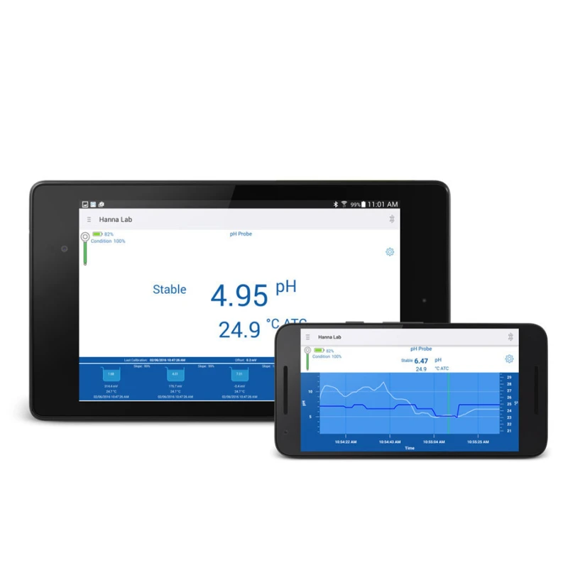 HALO Wireless Soil pH Electrode HI12922, Bluetooth, Glass, Temperature Sensor | EnvMart